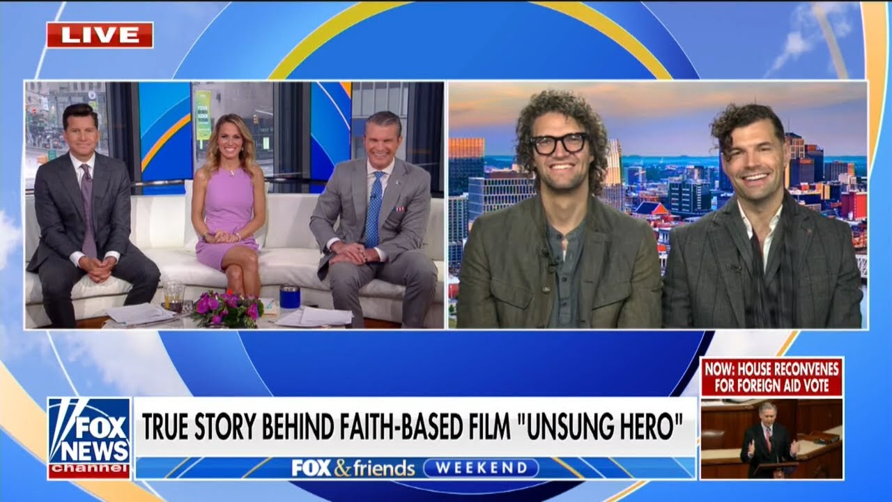 Joel & Luke Smallbone - Fox News - Fox & Friends - 4.20.24