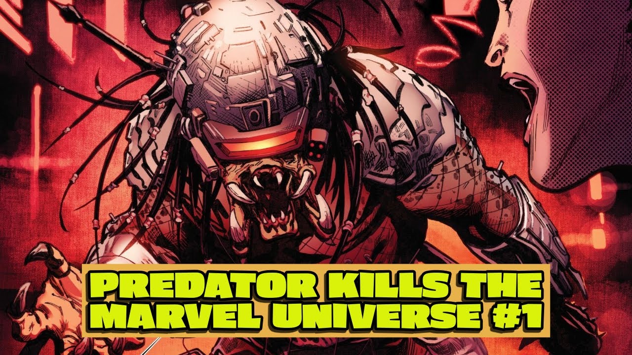 Predator Kills The Marvel Universe #1 🌑 