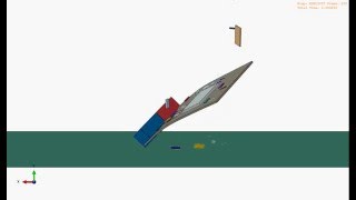 Famous Drop Test Finite Element Analysis with Ductile Damage Profile