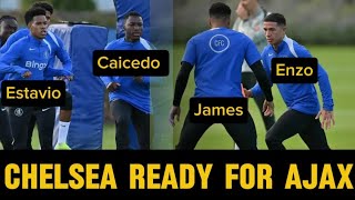 Chelsea GEAR UP for Ajax! Maresca’s Intense Training Ahead of Champions League Clash 🔥💙