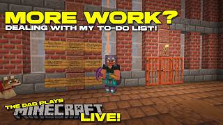 Working through the To-Do list! – Minecraft Live Stream!