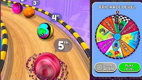 GOING BALLS EPIC RACE  LEVEL GAMEPLAY WALKTHROUGH ( ANDROID & IOS GAMEPLAYS )