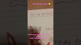 Meet Ben The Red Rabbit Happy And Flesh