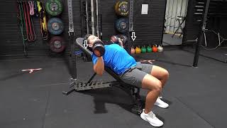 Dumbbell Incline Bench Press Pause | Chest | Strength and Conditioning Exercises