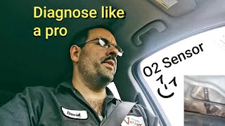 Oxygen Sensor Diagnosis, tips for most vehicles, on a 2018 Chevy Equinox