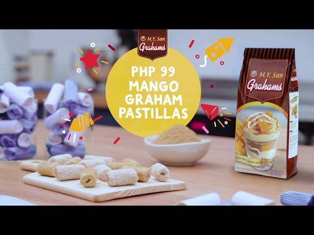 Php 99 Dessert: Mango Graham Pastillas class=