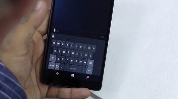 How to change Keyboard Layout in Windows 10 Mobile
