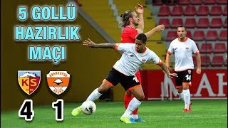 Kayserispor Adanaspor Hazırlık Maçı Özeti, Ler Izle 4-1