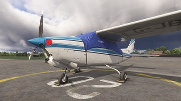 First look at the Carenado Cessna 210 Turbo in Flight Simulator 2024