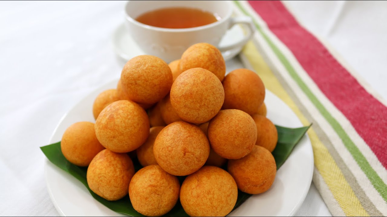 Fried Sweet Potato Balls ขนมไข่นกกระทา Episode 66 YouTube