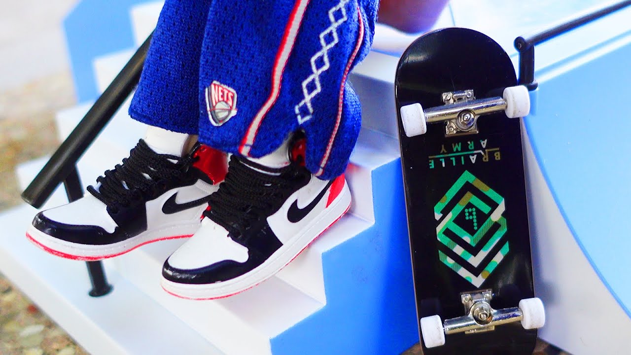 Finger Skateboard | Unboxing Braille Ramp Rail Set & Mystery ...