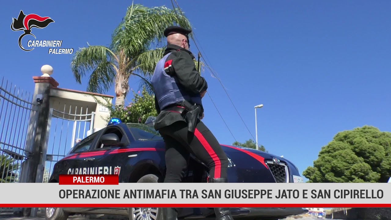 Palermo. Operazione antimafia tra San Giuseppe Jato e San Cipirello