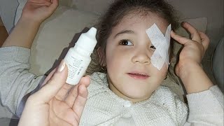 Eylülün Gözü Mikrop Kaptı Doktor Göz Damlası Ve Merhem Verdi Eylül Abla Çok Korktu | fun kids video