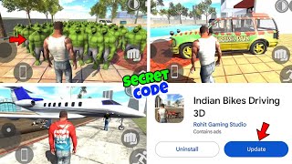 NEW UPDATE 100+ SECRET CHEAT CODES | INDIAN BIKE DRIVING 3D NEW UPDATE 2026  screenshot 2