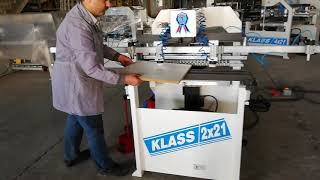 Ünverler Klass 2X21 İki̇ Kafali Mi̇ni̇fi̇ks Çoklu Deli̇k Maki̇nesi̇