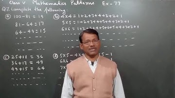 Class 5 Learning Mathematics Pattern Ex 77 Part 2 By Manoj Prasad Karn.