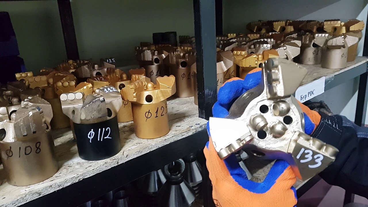 Долото PDC. Бур PDC. Обзор.