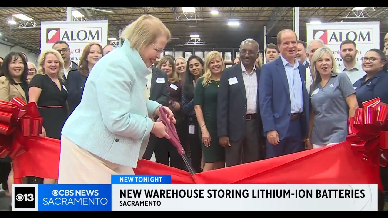 ALOM Opens New Supply Chain and Li-ion Battery Storage Complex in ...