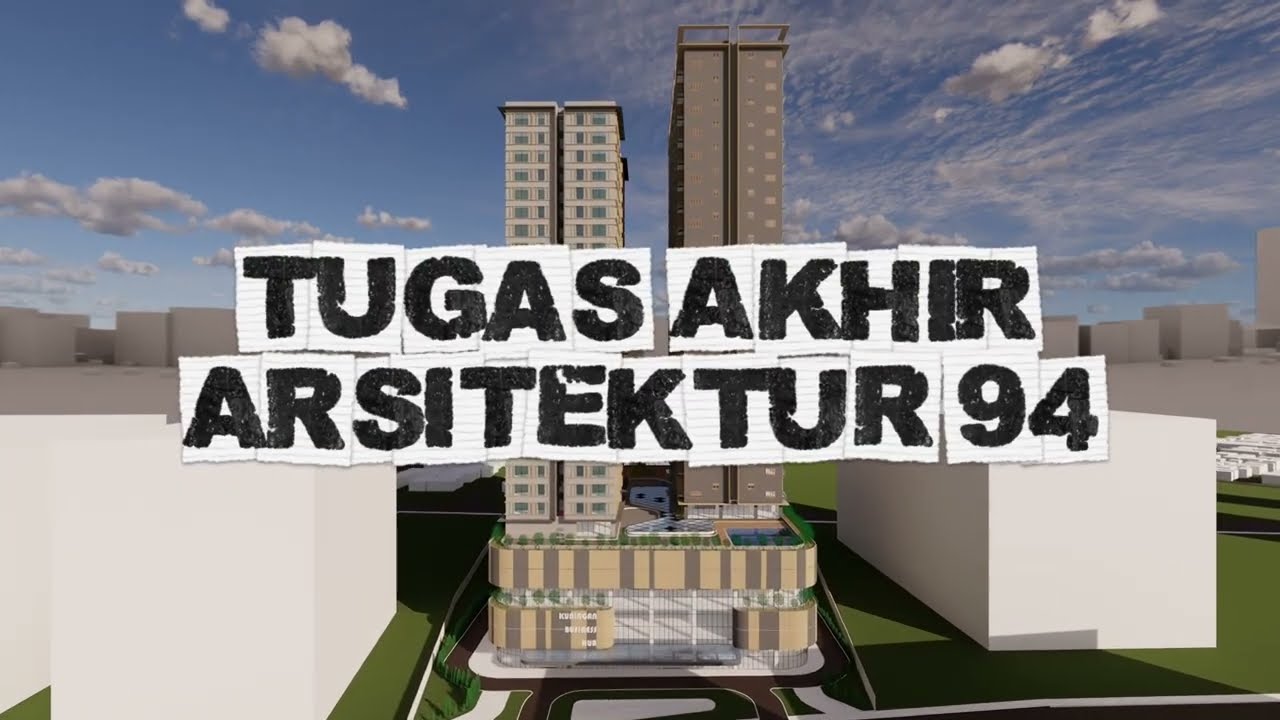 PERANCANGAN ARSITEKTUR AKHIR 94 - MIXED USE BUILDING