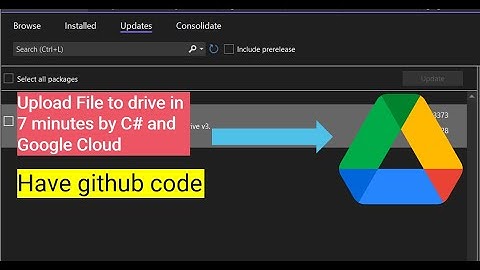 Upload file to Google Drive using C#