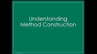 1 . Computer Programming 11b - Using Methods, Classes and Objects