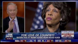 Bill O&#39;Reilly Says Maxine Waters Has A &#39;James Brown wig&#39;