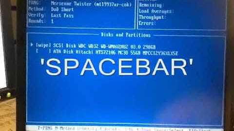 How to wipe your Hard Drive with Boot Nuke