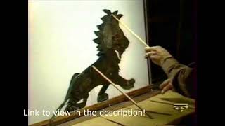 Shadow Puppet Theatre by Richard Bradshaw (Australia) - Sleeping Lion