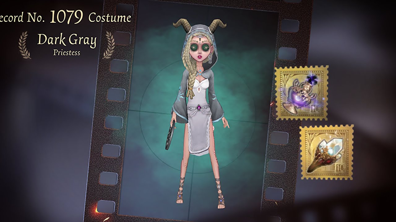 Identity V | It’s Been Ages Since She Got a C Tier Skin! Priestess “Dark Gray” Gameplay! 