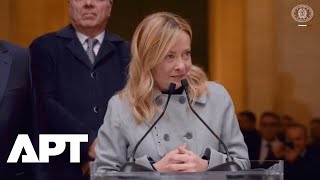 Watch Meloni Tells Staff Next Year Will Be Worse During Christmas Address In Rome Apt