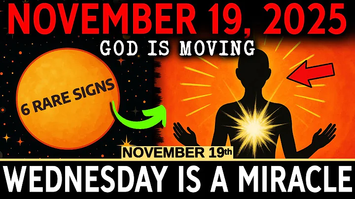 November 19, 2025 — The 6 FINAL Signs Before Tomorrow's New Moon Miracle! Must Watch