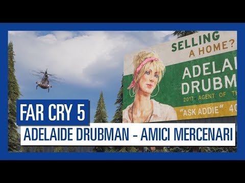 Far Cry 5: Adelaide Drubman – Amici Mercenari| Character Spotlight