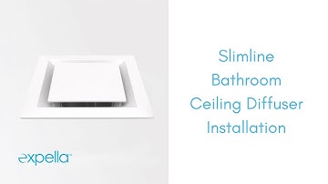 Expella Slimline Bathroom Ceiling Diffuser