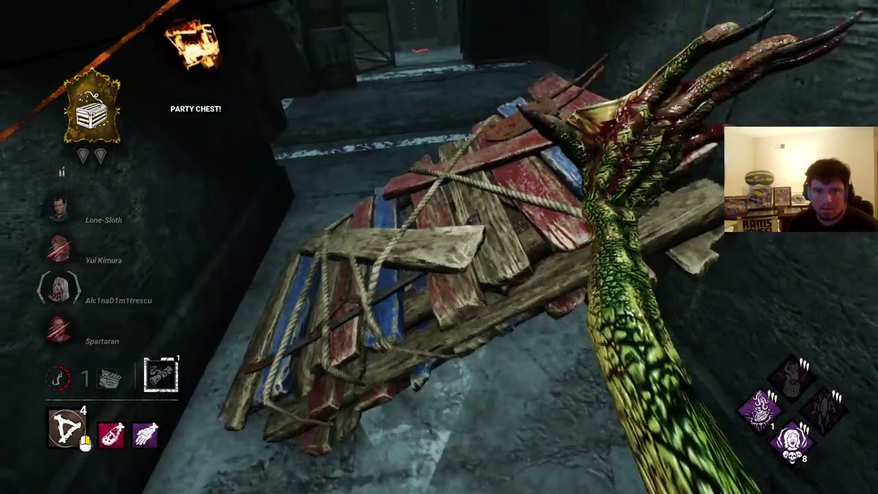 Speed hag on Game Map!!! Dead By Daylight!