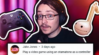 Using an Otamatone as a Video Game Controller screenshot 4