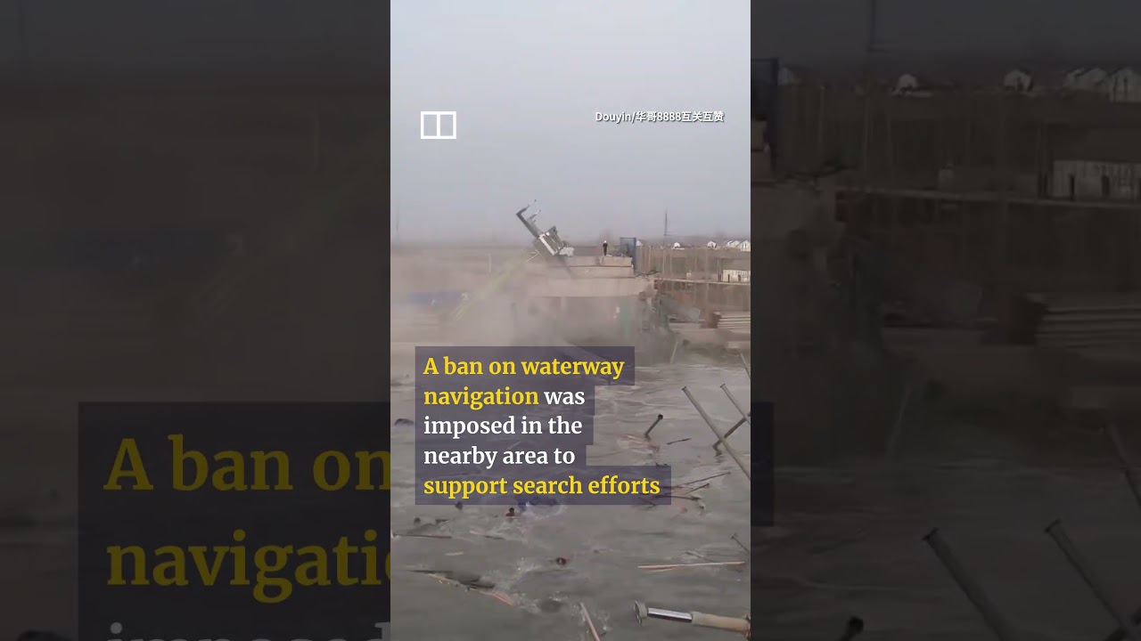 Fatal bridge collapse in eastern China