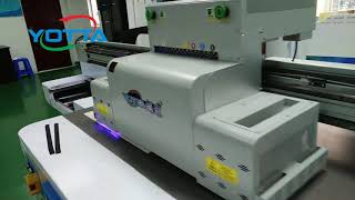 Soft ceramic printing by Yotta uv flatbed printer 8*4 feet