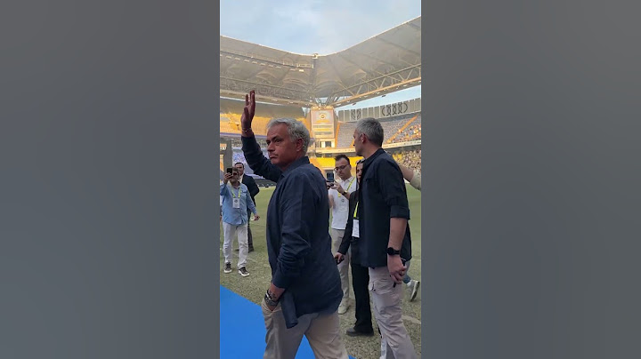 Jose Mourinho, Fenerbahçe’de! #fenerbahçe