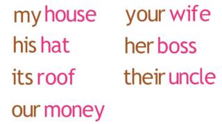 Lesson 05   Possessive Determiners - SimpleStep Learning