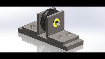Wheel Support Assembly Using Solidworks