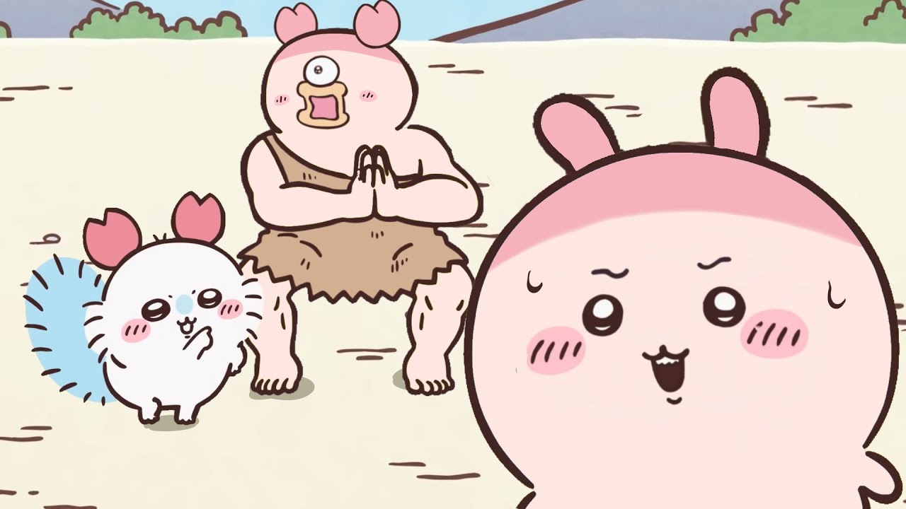 【無言取引です。ドカ笑いカバオくん】ちいかわ ちいかわ】わたしにくれないのかよ🦀 - YouTube