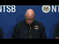 NTSB gives update on Baltimore bridge collapse investigation | full video