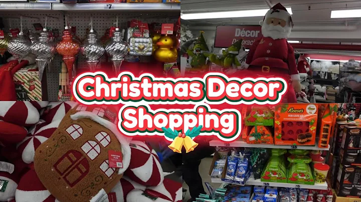 COME CHRISTMAS DECOR SHOPPING WITH ME | VLOGMAS DAY 1 