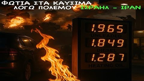 🔥ΦΩΤΙΑ ΣΤΑ ΚΑΥΣΙΜΑ: Ο ΠΟΛΕΜΟΣ ΙΣΡΑΗΛ - ΙΡΑΝ ΑΠΕΙΛΕΙ ΤΗΝ ΤΣΕΠΗ ΜΑΣ;