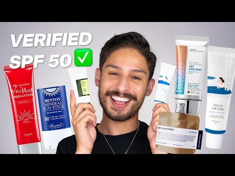 VERIFIED + CERTIFIED Korean Sunscreens! | CosRX, Round Lab, Isntree, Neogen, Benton