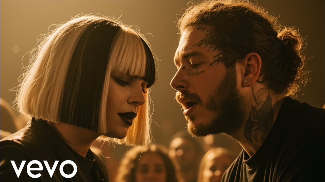 Hold Me Tonight – Post Malone & Sia (Lyrics Video)