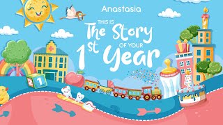 My 1st Year - Personalised baby book