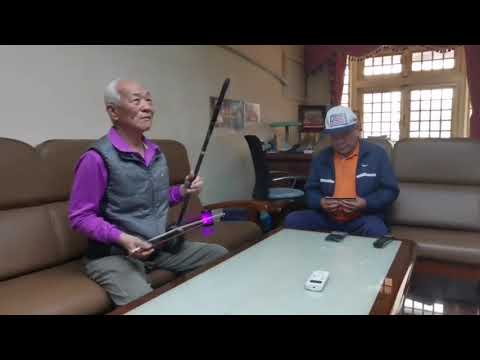 兄弟聯手玩音樂(二胡加口琴)曲目黃昏的故鄉~原唱者文夏