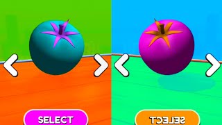Going Balls vs Blue Ball Speed Run   Walkthrough ,iOS Android Colour Ball Run New Update (Part :212) screenshot 2