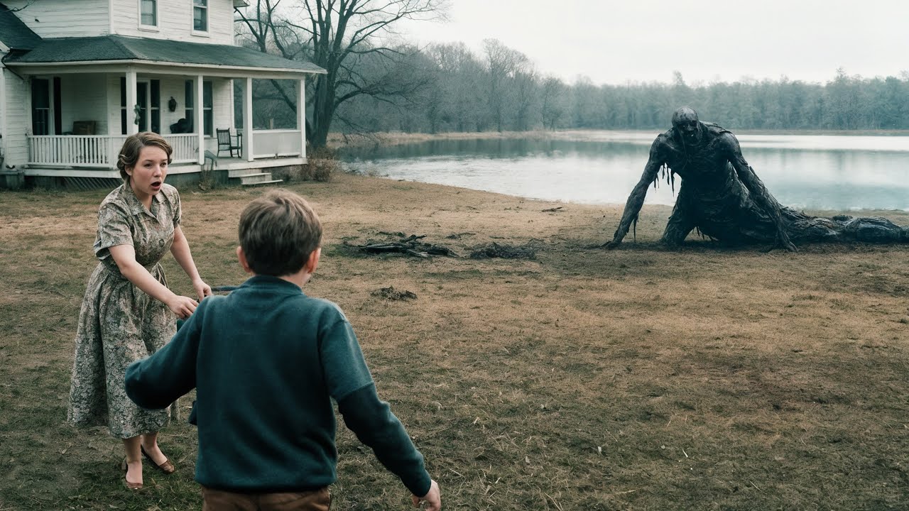 أم وابنها لوحدهم في بيت في الريف ميعرفوش ان فيه وحش عايش في الجنينة ورا #تلخيصة_FILM